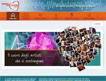 Tablet Screenshot of insiemeperilcuore.org